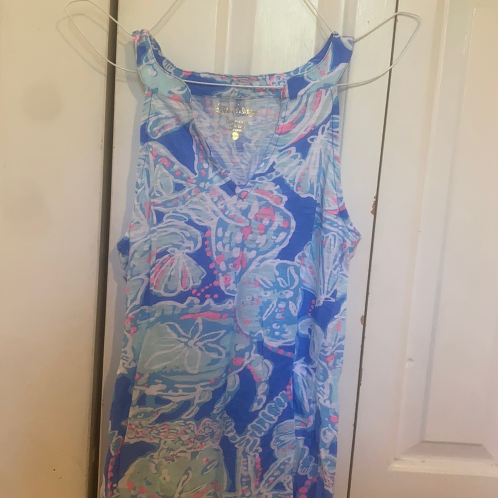 lilly pulitzer tank top!!